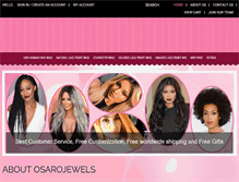 Tablet Screenshot of osarojewel.com